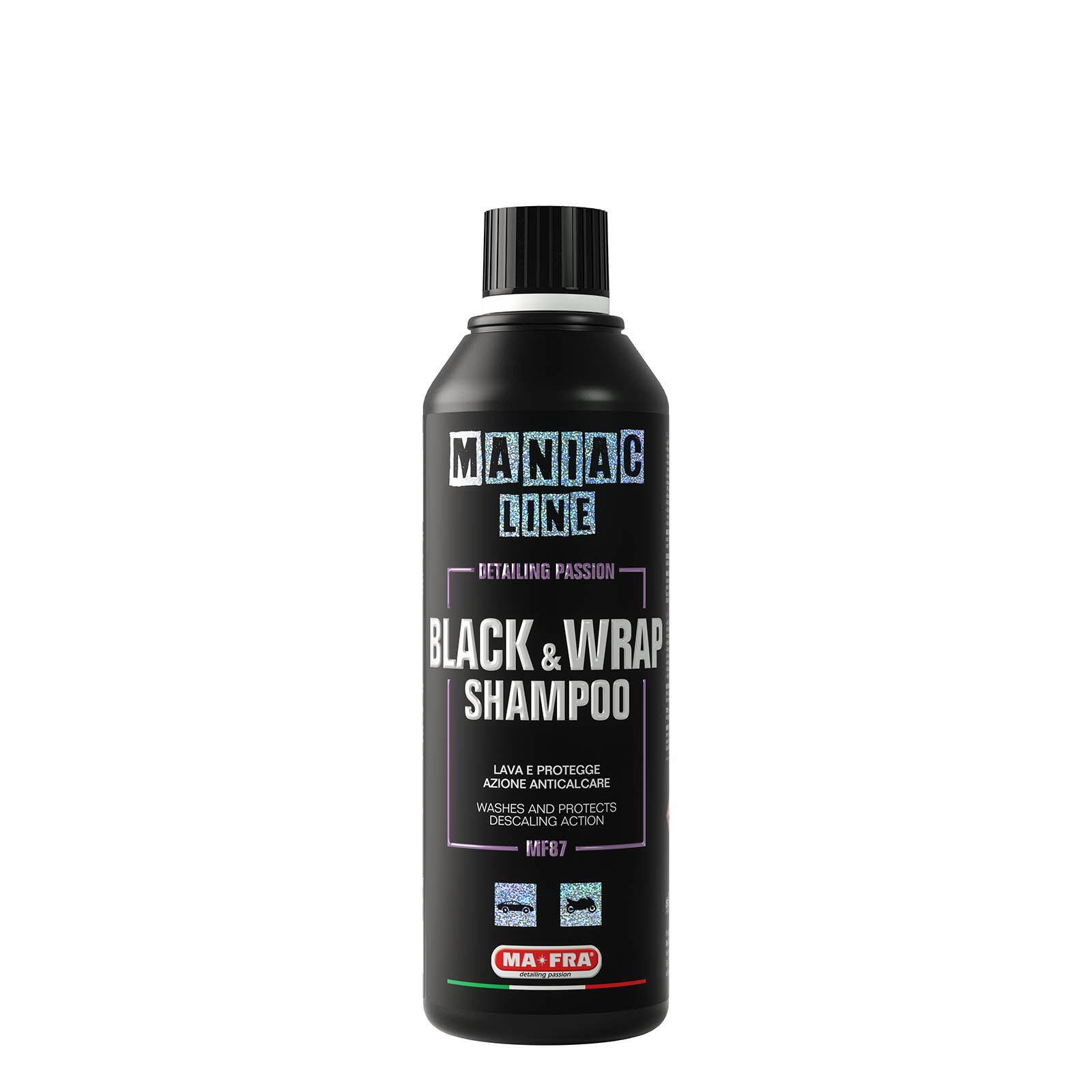 Maniac Line Black & Wrap Shampoo Foto 1